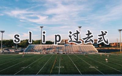 slip过去式