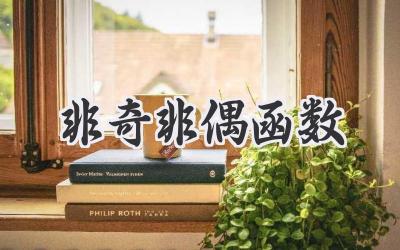 非奇非偶函数