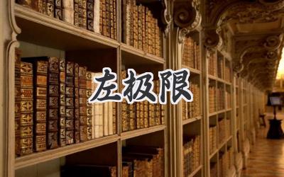 左极限