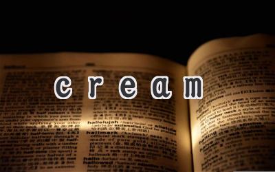 cream