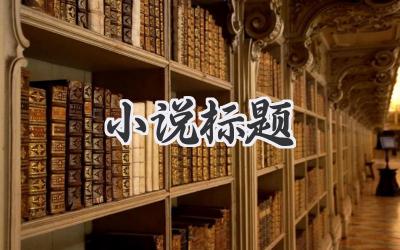小说标题