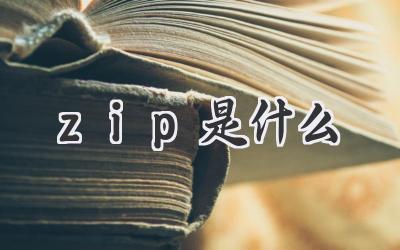 zip是什么